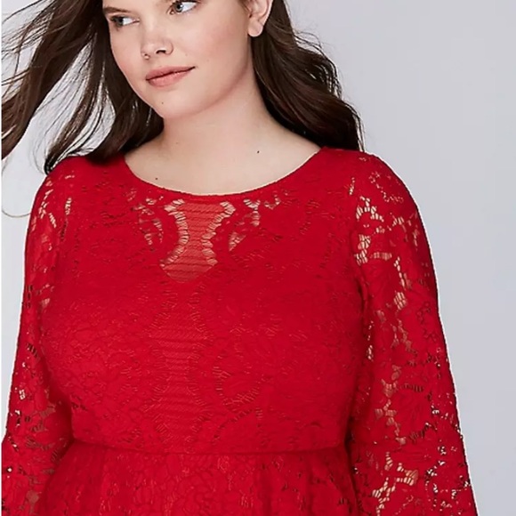 Lane Bryant Fit&Flare midi dress - Picture 6 of 10